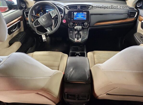 5J6RW2H55HL070986 2017 HONDA CR-V Red Սարքավորումների վահանակի տեսք