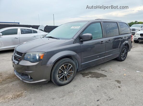 2C4RDGEG7HR765184 2017 DODGE GRAND Серый Задняя левая четверть