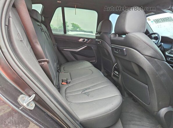 5UXCR4C02L9B52045 2020 BMW X5 Gray Engine compartment view