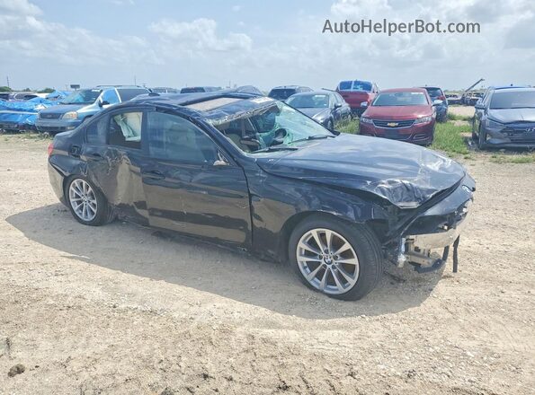 WBA8E1G3XHNU17695 2017 BMW 3 SERIES Black Front view