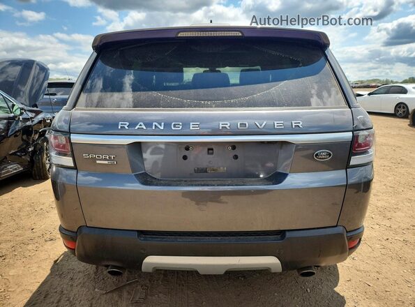 SALWR2PF7GA649037 2016 LAND ROVER RANGE ROVER Gray Вид салону спереду