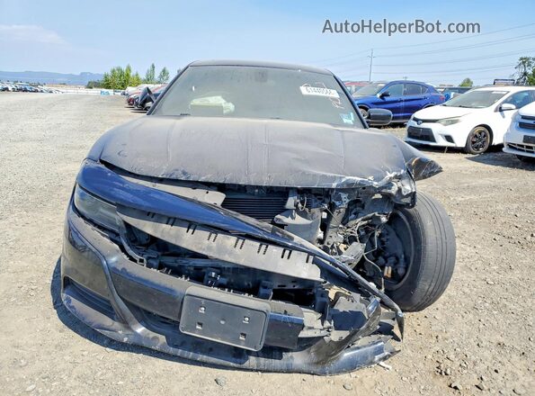 2C3CDXBG9KH702650 2019 DODGE CHARGER Black Հետևի տեսք