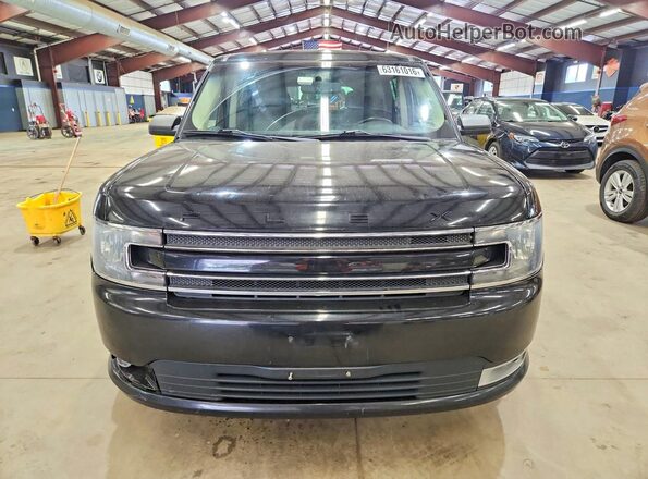 2FMHK6C83GBA09507 2016 FORD FLEX Black Rear view