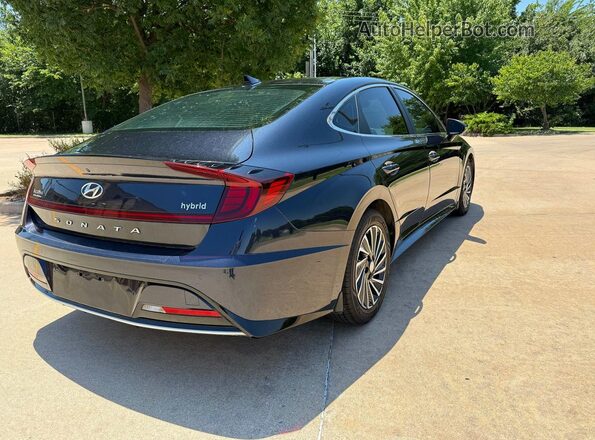 KMHL54JJXMA024170 2021 HYUNDAI SONATA Синий Вид спереди