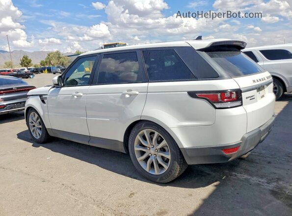 SALWG2PF5GA592729 2016 LAND ROVER RANGE Белый Задняя правая четверть