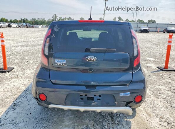 KNDJP3A5XH7425871 2017 KIA SOUL Blue წინა სალონის ხედი