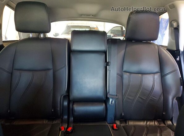 5N1DL0MMXKC528843 2019 INFINITI QX60 Black Vista de los asientos traseros