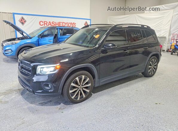 W1N4M4GB1NW168795 2022 MERCEDES-BENZ GLB-CLASS Черный Задняя левая четверть