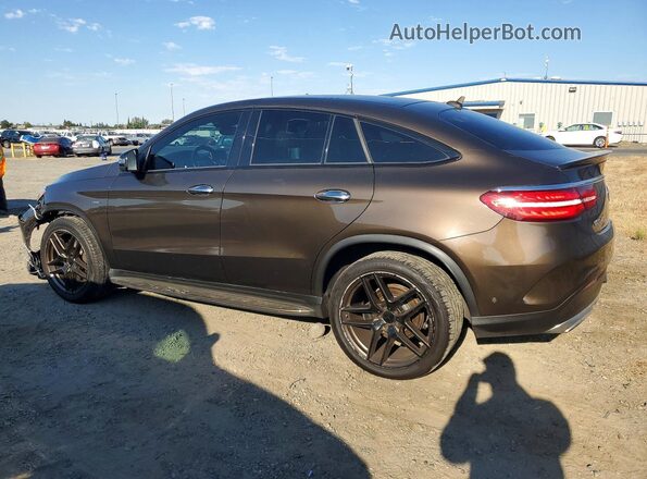 4JGED6EB3GA020699 2016 MERCEDES-BENZ GLE-CLASS Brown უკანა მარჯვენა