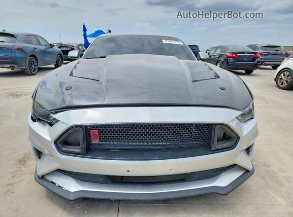 1FA6P8TH6L5141786 2020 FORD MUSTANG Silver Widok z tyłu