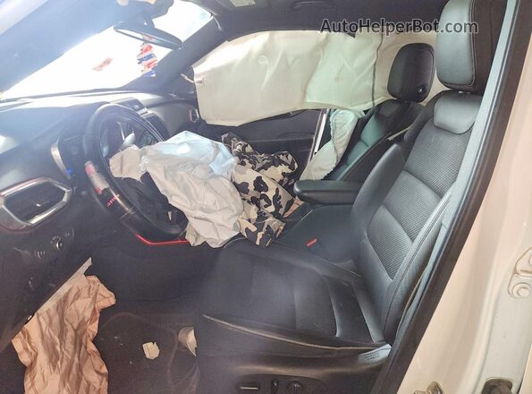 KL79MTSLXNB041619 2022 CHEVROLET TRAILBLAZER White Вид панелі приладів