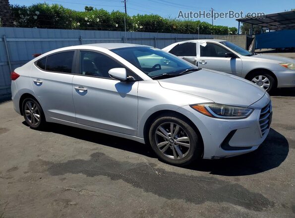 KMHD84LF8HU062196 2017 HYUNDAI ELANTRA Silver Front view