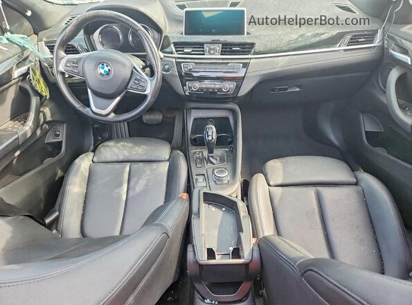 WBXYH9C01L5P35320 2020 BMW X2 Black Instrument cluster view