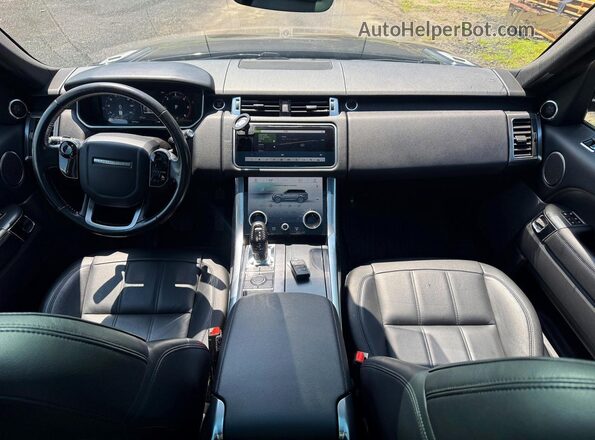 SALWG2RK0JA697051 2018 LAND ROVER RANGE Black Widok tylnych siedzeń