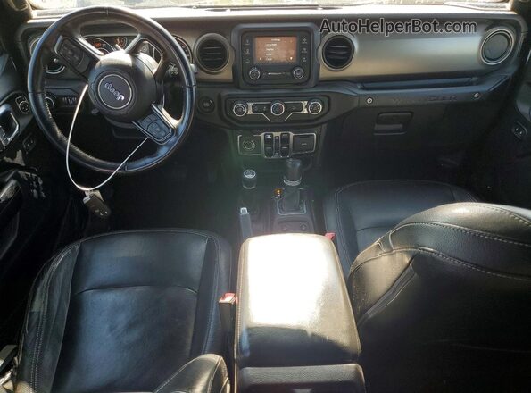1C4HJXDN4KW554382 2019 JEEP WRANGLER Black Vista del cuadro de instrumentos