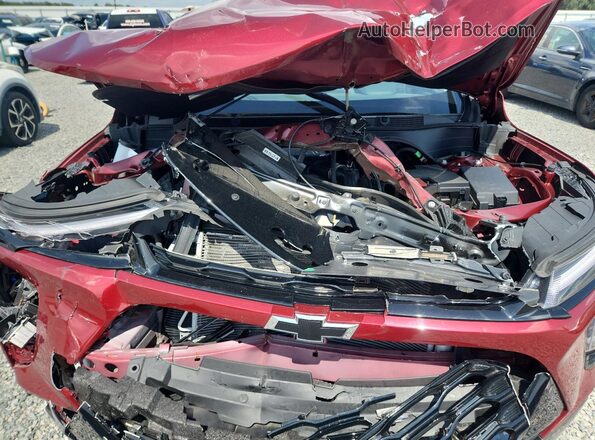 KL77LKE29RC056524 2024 CHEVROLET TRAX Бордовый Вид наклейки с VIN-кодом