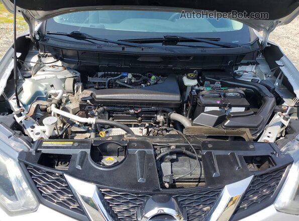 JN8AT2MT1GW007126 2016 NISSAN ROGUE Silver Շարժիչի բաժամունքի տեսք