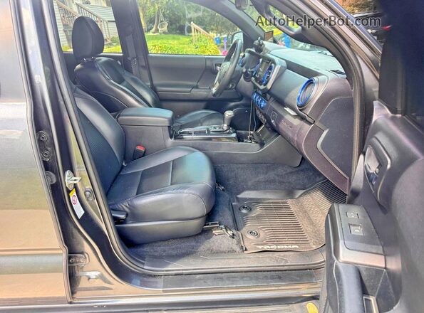 3TMCZ5ANXKM239629 2019 TOYOTA TACOMA Charcoal უკანა ხედი