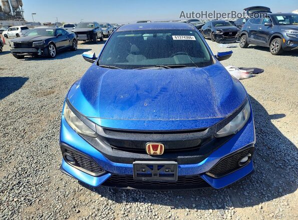 SHHFK7H41HU403565 2017 HONDA CIVIC Blue Rear view