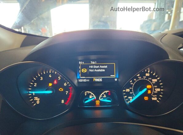 1FMCU0GD3HUE64894 2017 FORD ESCAPE Black Հետևի նստատեղերի տեսք