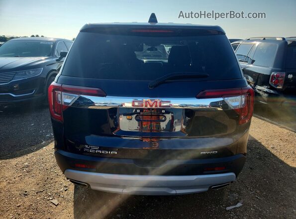 1GKKNRLS7MZ157865 2021 GMC ACADIA Blue Front interior view