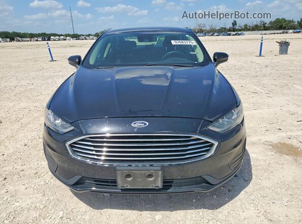 3FA6P0HD5KR148585 2019 FORD FUSION Black Vista trasera