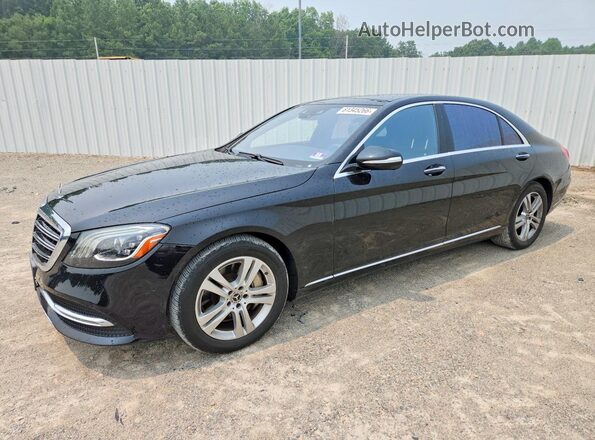 WDDUG6EB4KA459223 2019 MERCEDES-BENZ S-CLASS Black უკანა მარცხენა