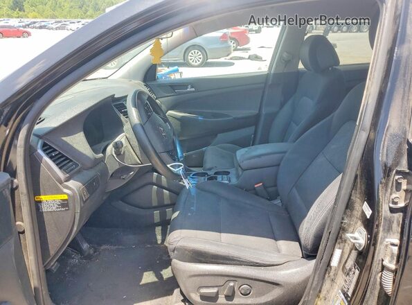 KM8J33A41GU074928 2016 HYUNDAI TUCSON Black Առջևի վահանակի տեսք