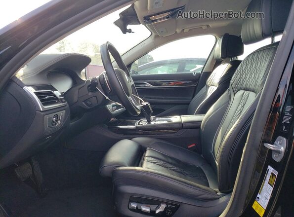 WBA7T2C04LGF96819 2020 BMW 7 SERIES Black Dashboard view