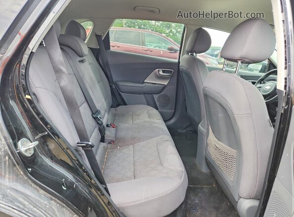 KNDCB3LC7K5245558 2019 KIA NIRO Черный Вид задней части салона