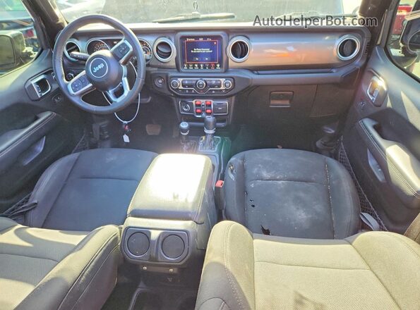 1C6HJTFG3PL514544 2023 JEEP GLADIATOR Черный Вид щитка приборов