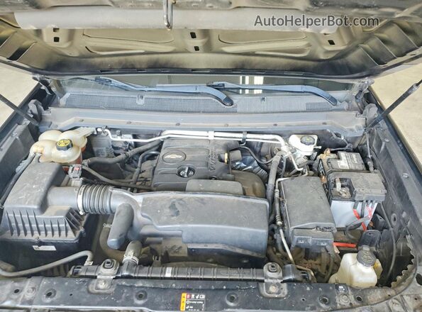 1GCHSBEA6K1119498 2019 CHEVROLET COLORADO Black Vista del compartimento del motor