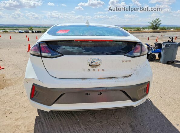 KMHC65LD3MU254996 2021 HYUNDAI IONIQ White Սալոնի դիմացի տեսք