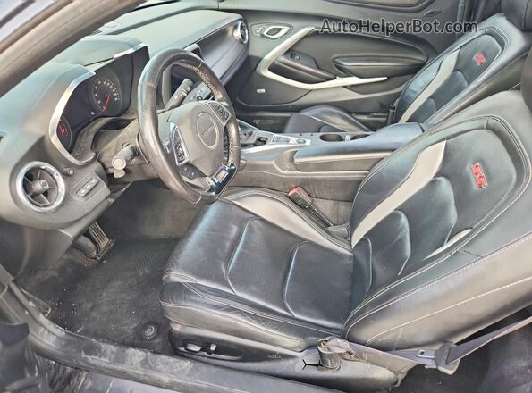 1G1FH1R71J0146409 2018 CHEVROLET CAMARO Black Dashboard view