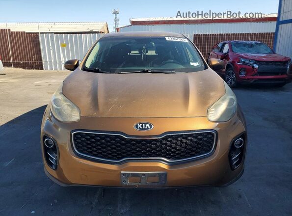 KNDPMCAC6H7164465 2017 KIA SPORTAGE Gold Vista trasera
