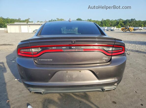 2C3CDXCT5JH260993 2018 DODGE CHARGER Gray Սալոնի դիմացի տեսք