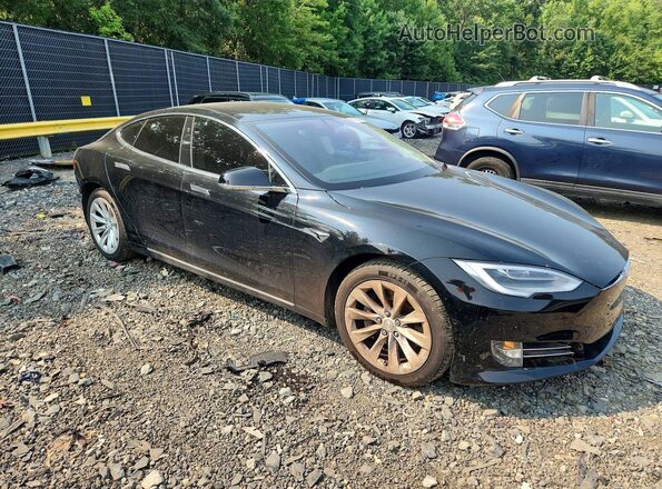 5YJSA1E11HF190594 2017 TESLA MODEL Black Vista frontal
