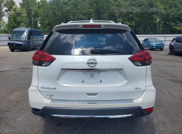 5N1AT2MT1LC709109 2020 NISSAN ROGUE White წინა სალონის ხედი