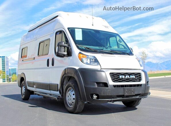 3C6TRVDG1LE124384 2020 RAM PROMASTER White Rear left
