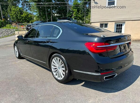 WBA7E4C53HGU99360 2017 BMW 7 SERIES Black Tył prawy