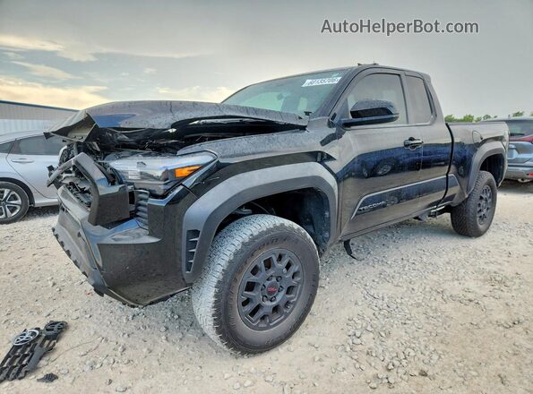 3TYJBAFNXRT014395 2024 TOYOTA TACOMA Black უკანა მარცხენა