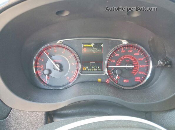 JF1VA1B6XG9828644 2016 SUBARU WRX Blue Widok tylnych siedzeń