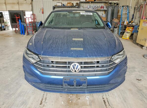 3VWC57BU9MM001493 2021 VOLKSWAGEN JETTA Blue Вид ззаду