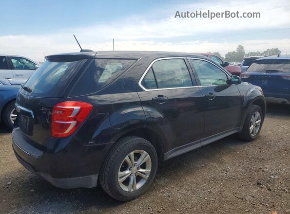 2GNALBEK7H1583658 2017 CHEVROLET EQUINOX Black წინა მარჯვენა