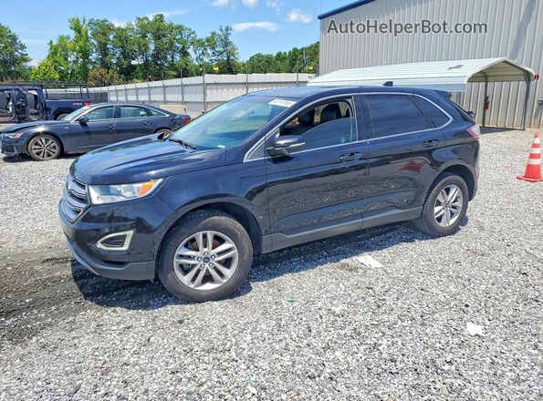 2FMPK3J95JBB30701 2018 FORD EDGE Black უკანა მარცხენა