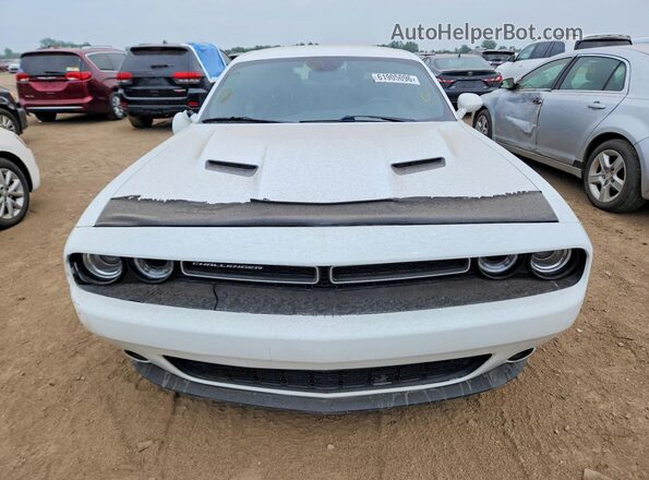 2C3CDZAGXGH119394 2016 DODGE CHALLENGER White Vista trasera