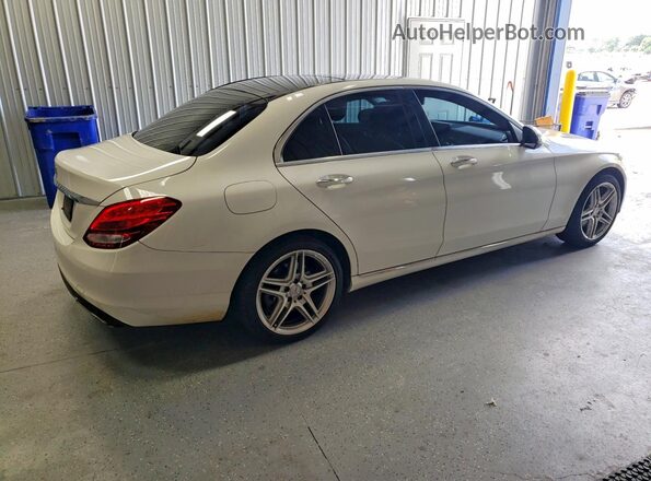 WDDWF4JB1GR141266 2016 MERCEDES-BENZ C-CLASS White Front right