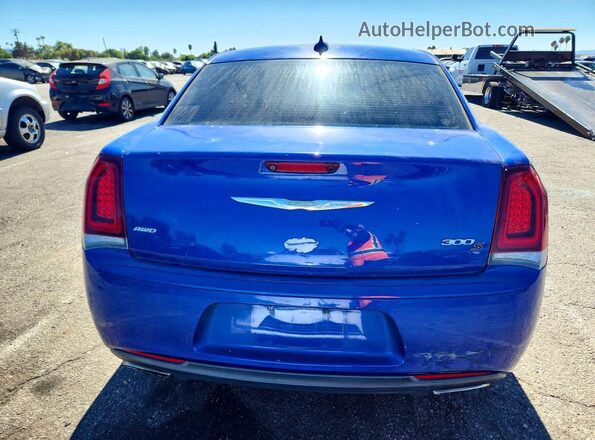 2C3CCAGGXKH536826 2019 CHRYSLER 300 Синий Вид салона спереди