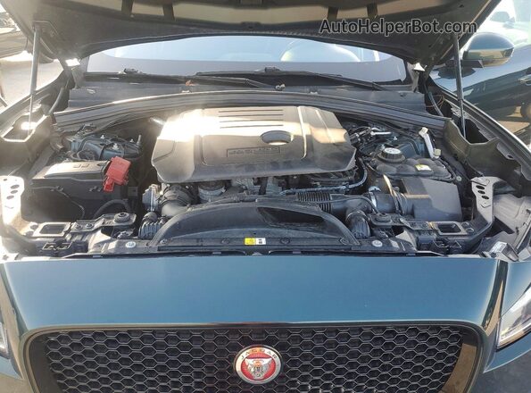 SADCJ2BN5HA085409 2017 JAGUAR F-PACE Green Widok naklejki z numerem VIN