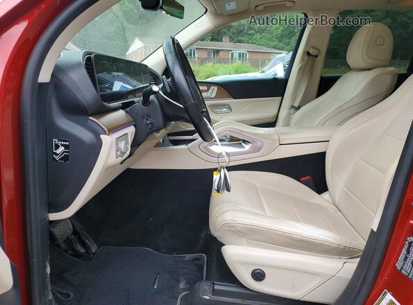4JGFB4KBXMA389171 2021 MERCEDES-BENZ GLE Red Առջևի վահանակի տեսք